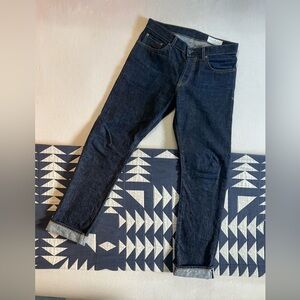 Imogene + Willie Barton Slim Selvedge Denim 33W